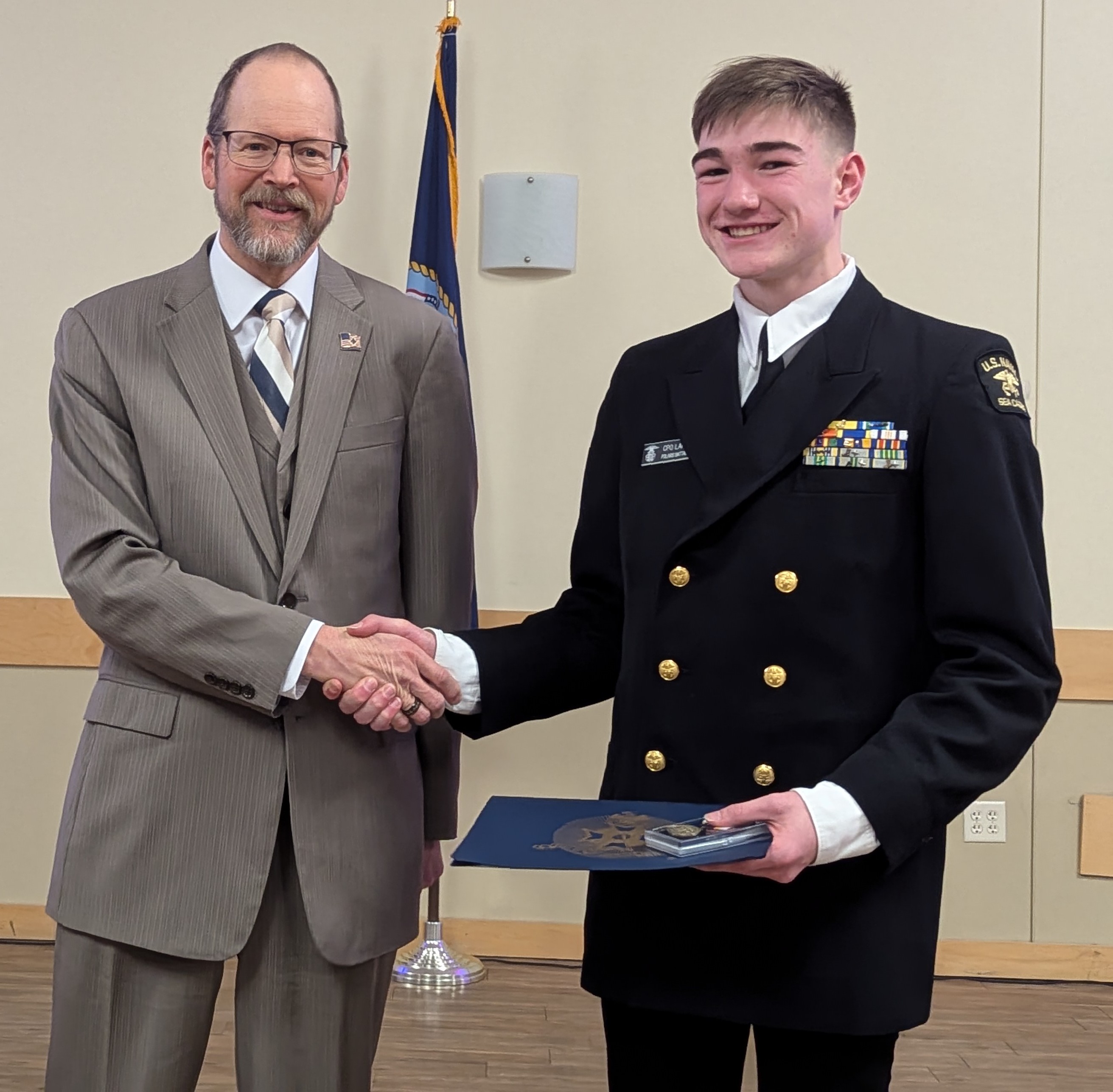 Polaris Battalion Sea Cadets Awarded Cadet